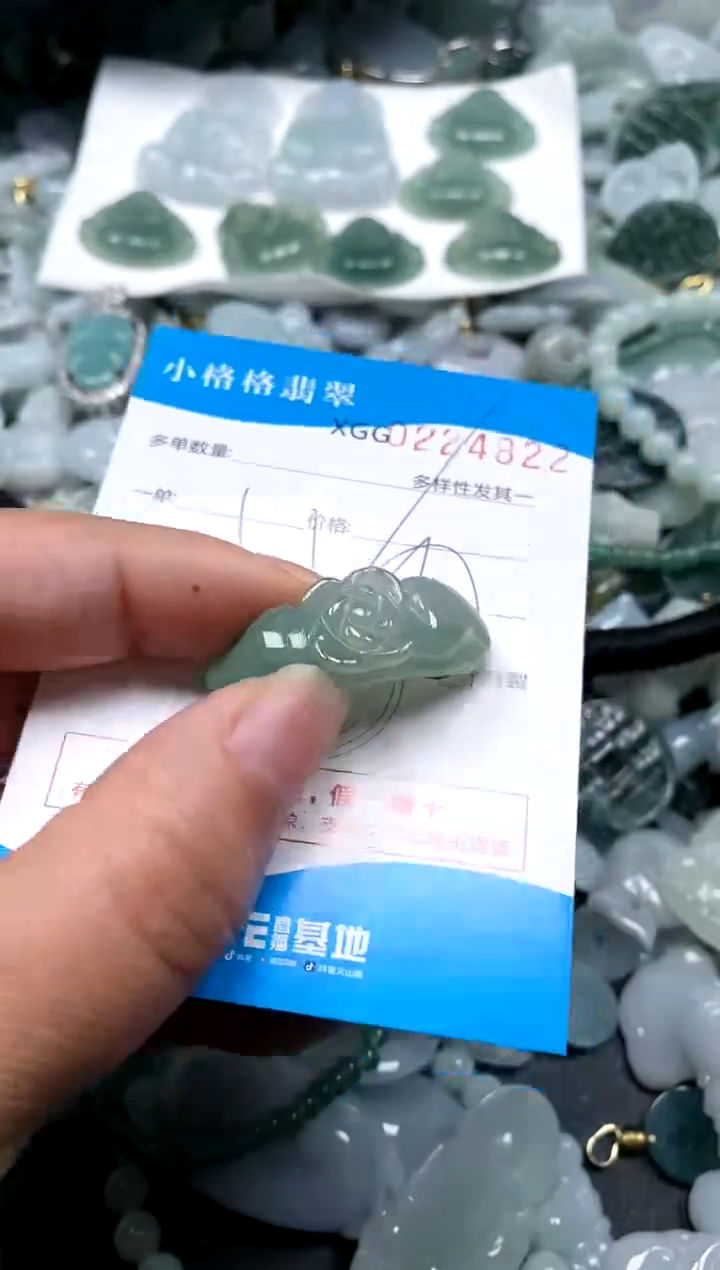 【闪购商品】翡翠颈饰未镶嵌闪购商品0224822