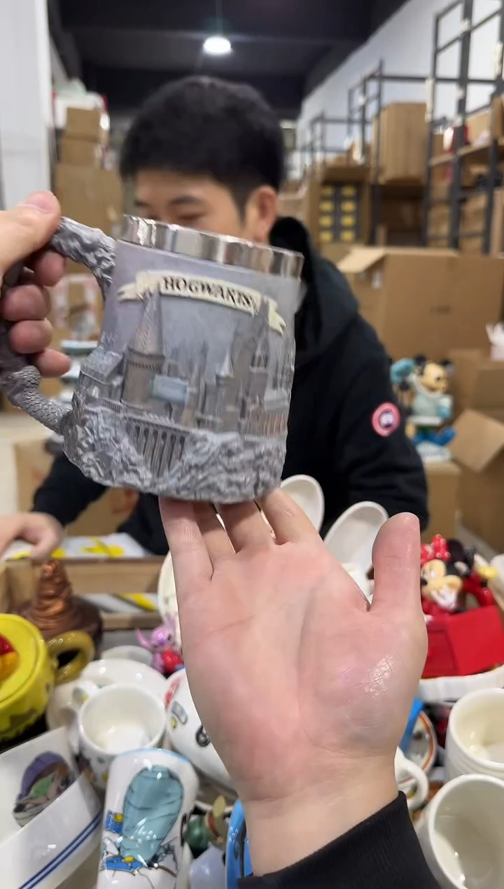 瓷片哈利波特城堡杯