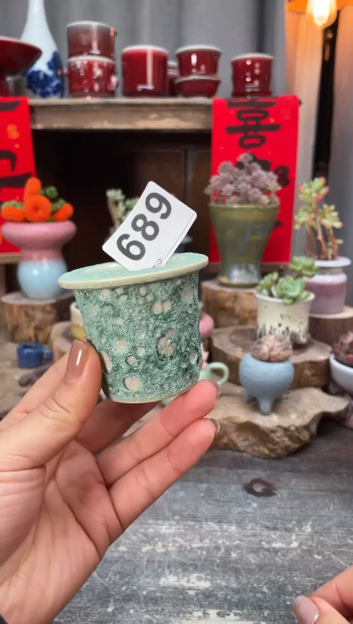 【闪购商品】摆件689知木小芳花盆