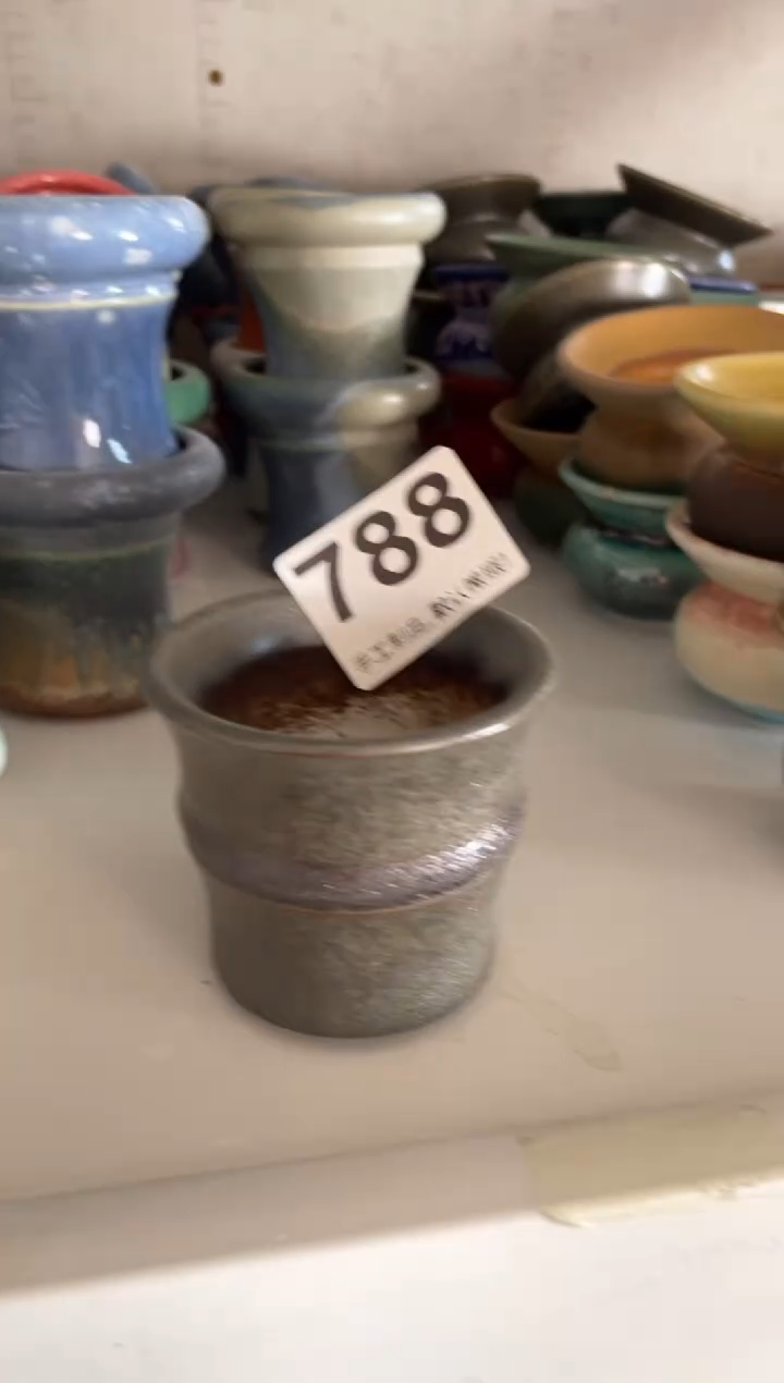 瓷片果*儿788知木小芳花盆编号