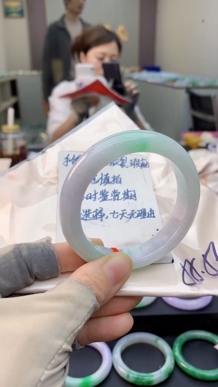 未镶嵌手镯翡翠0987123583