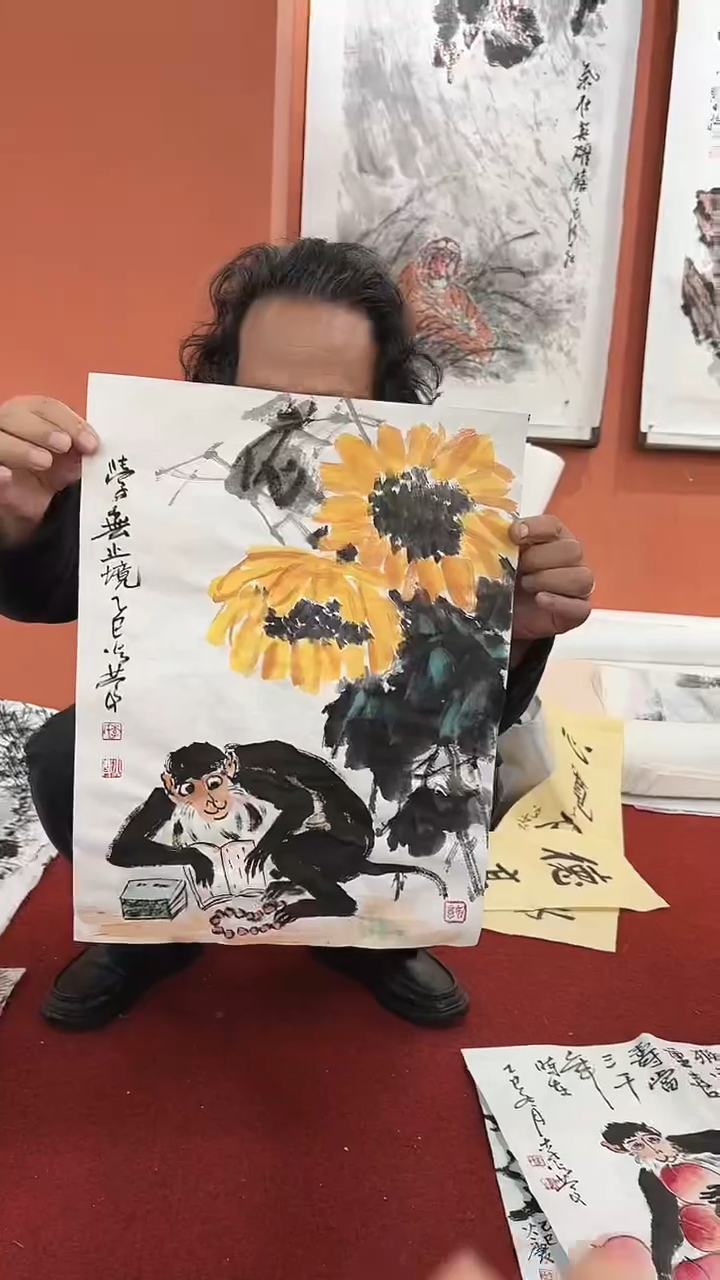国画李火庆/国画/花鸟 