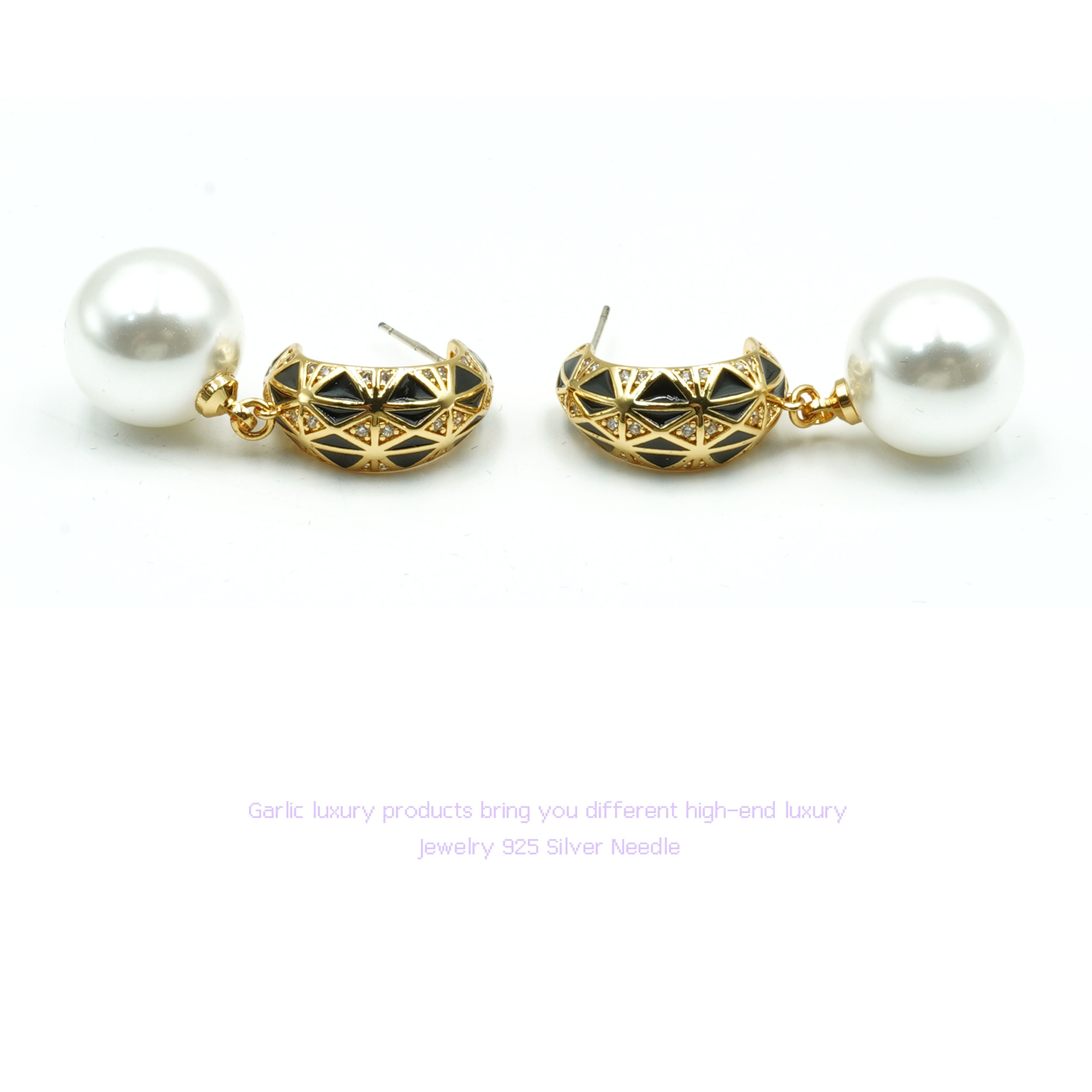 铜合金耳饰 设计师款耳饰-5609