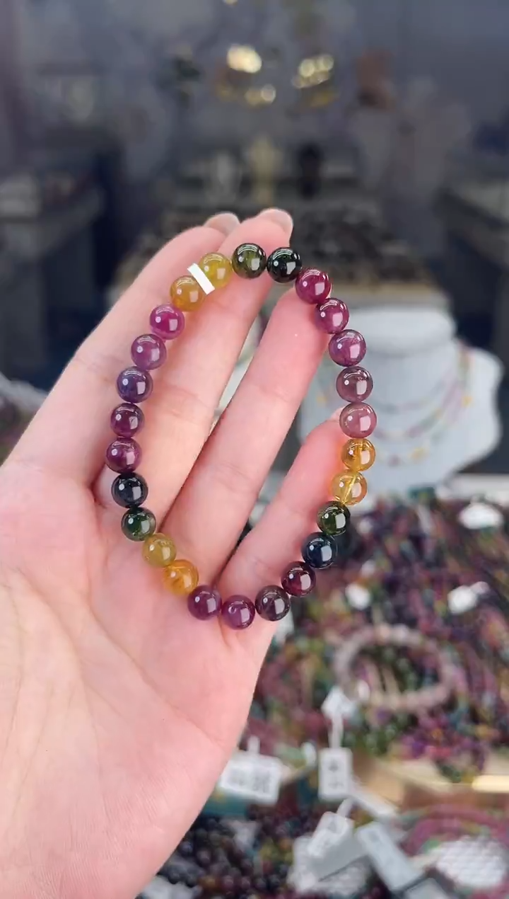 【闪购商品】碧玺/未镶嵌7mm+碧玺单圈多样性发货