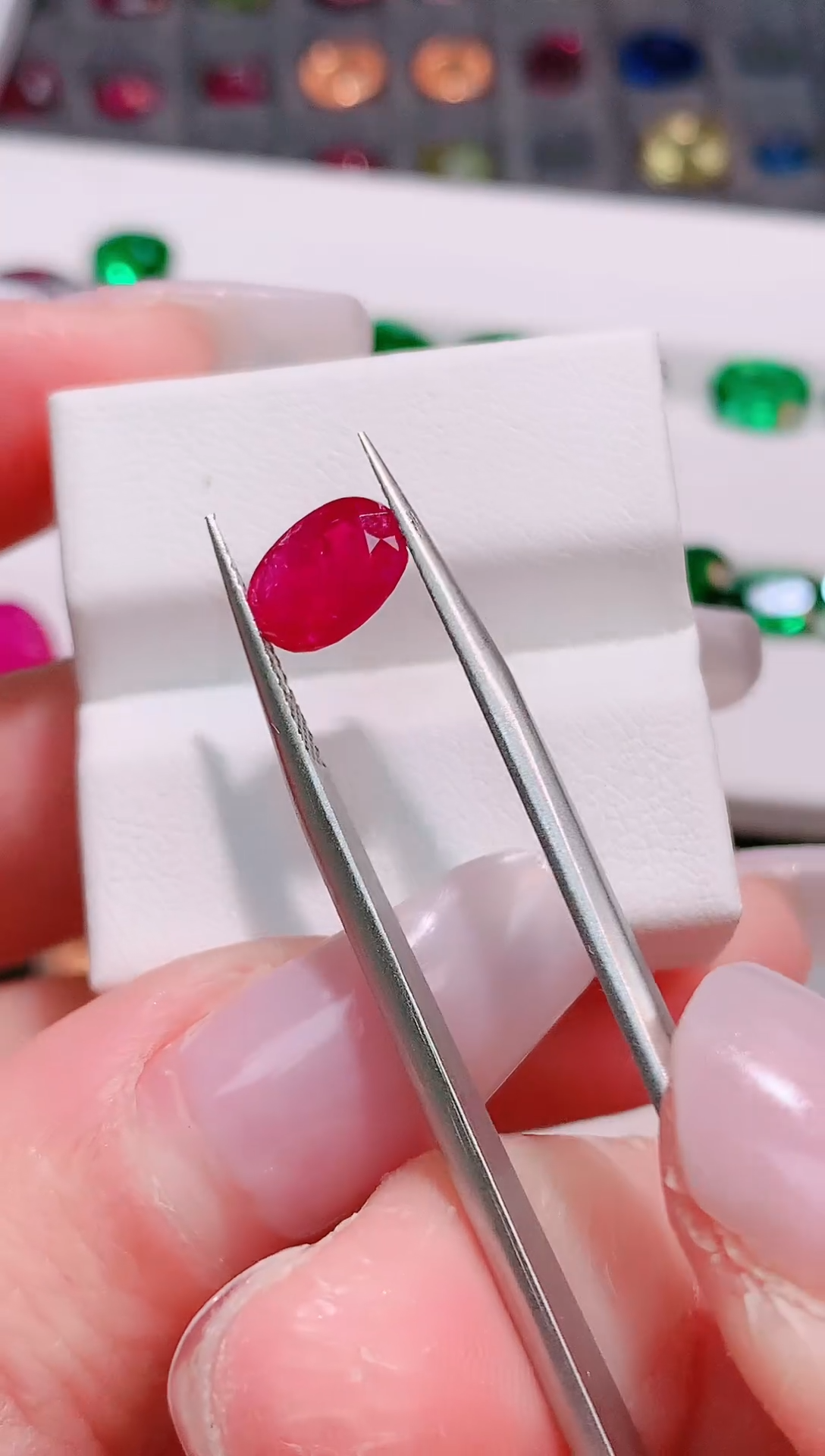 裸石红宝石天然1.86ct