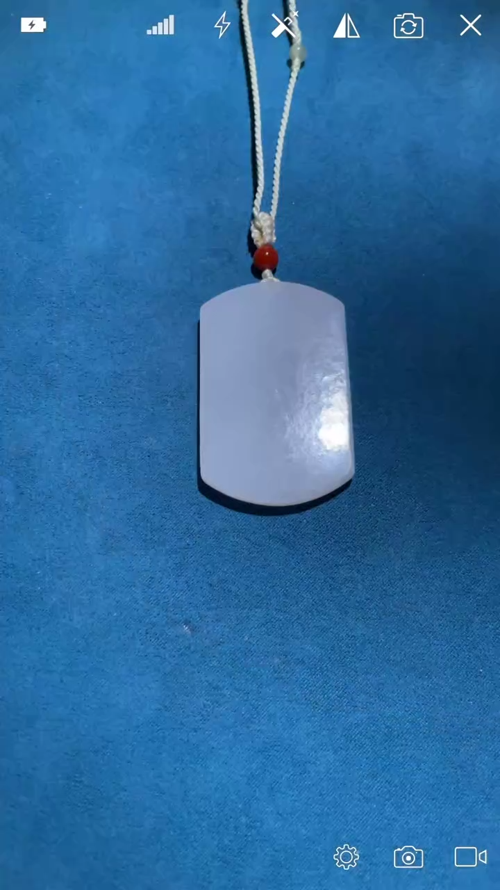 【闪购商品】和田玉BH957未镶嵌无事牌吊坠