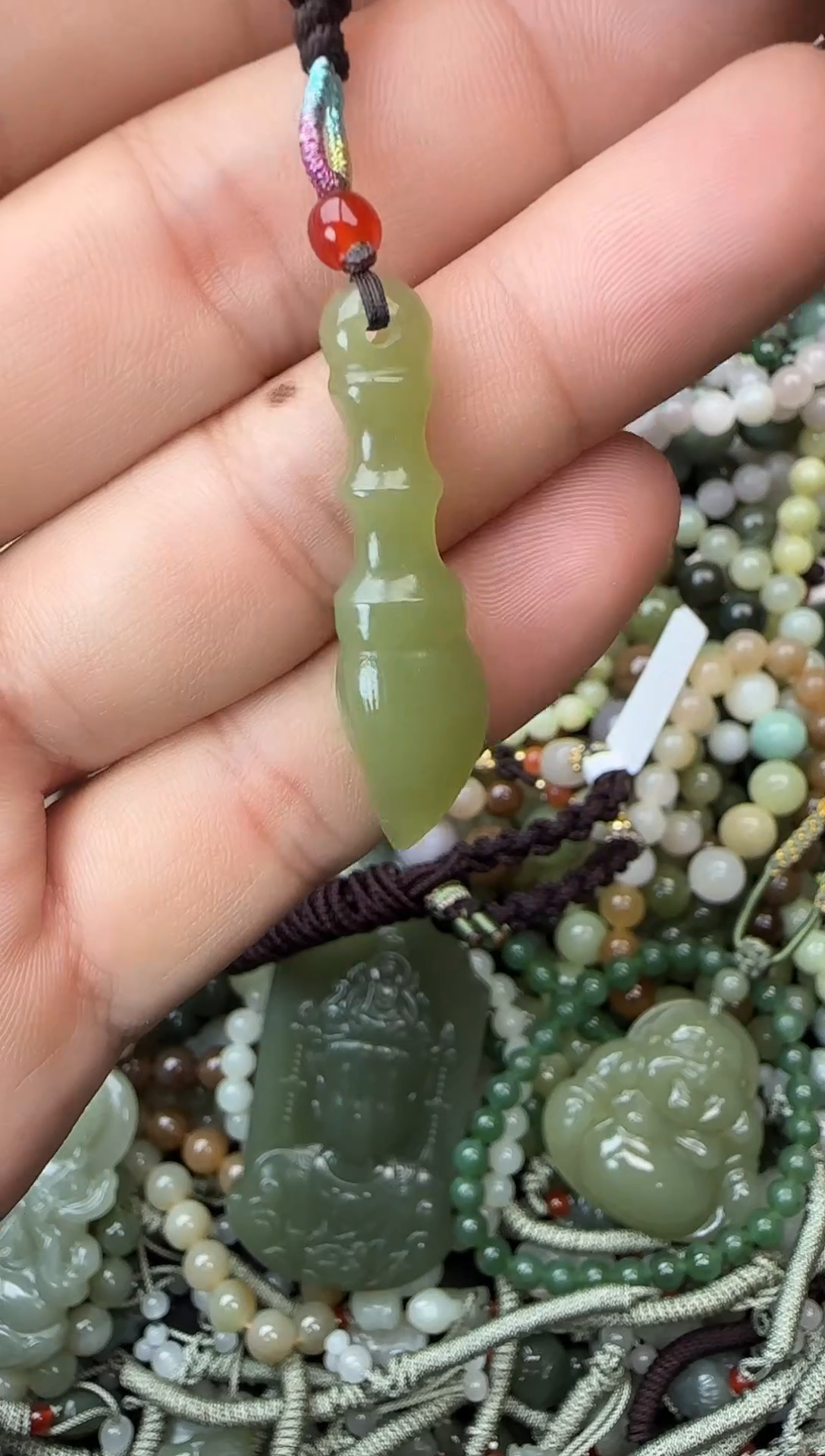 颈饰未镶嵌和田玉拍一发一