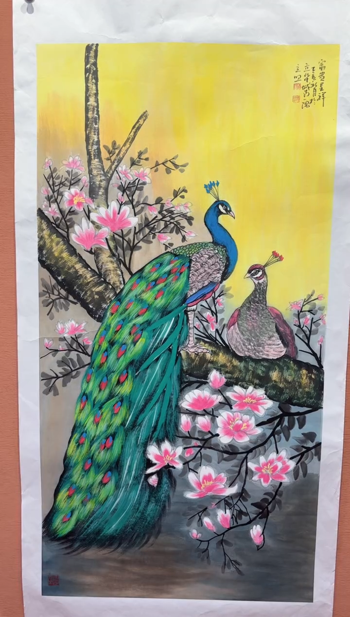 国画师立照老师国画作品