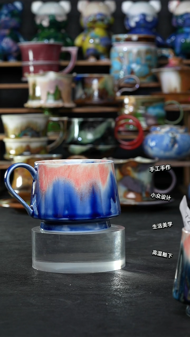 设计师款景德镇森涩手创陶瓷（食品级）727