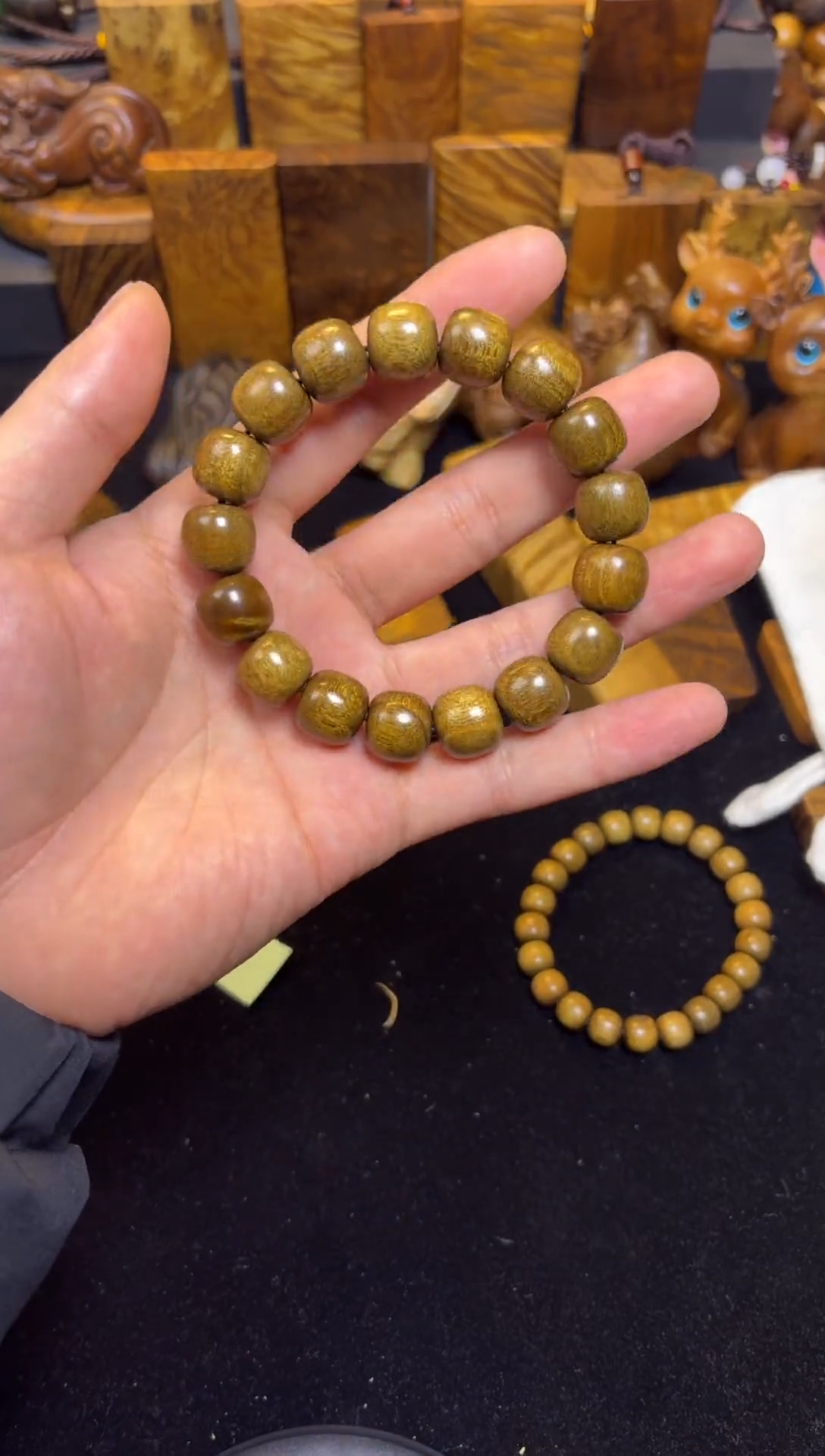 【闪购商品】楠木（金丝楠）其他1.2桶珠手串45