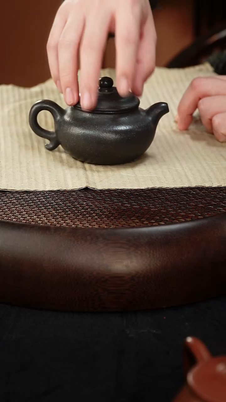 茶壶紫砂仿古 雪花绿泥