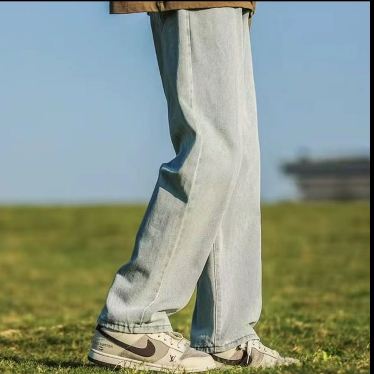 【定制球鞋】美式联名灰色 球鞋 低帮板鞋