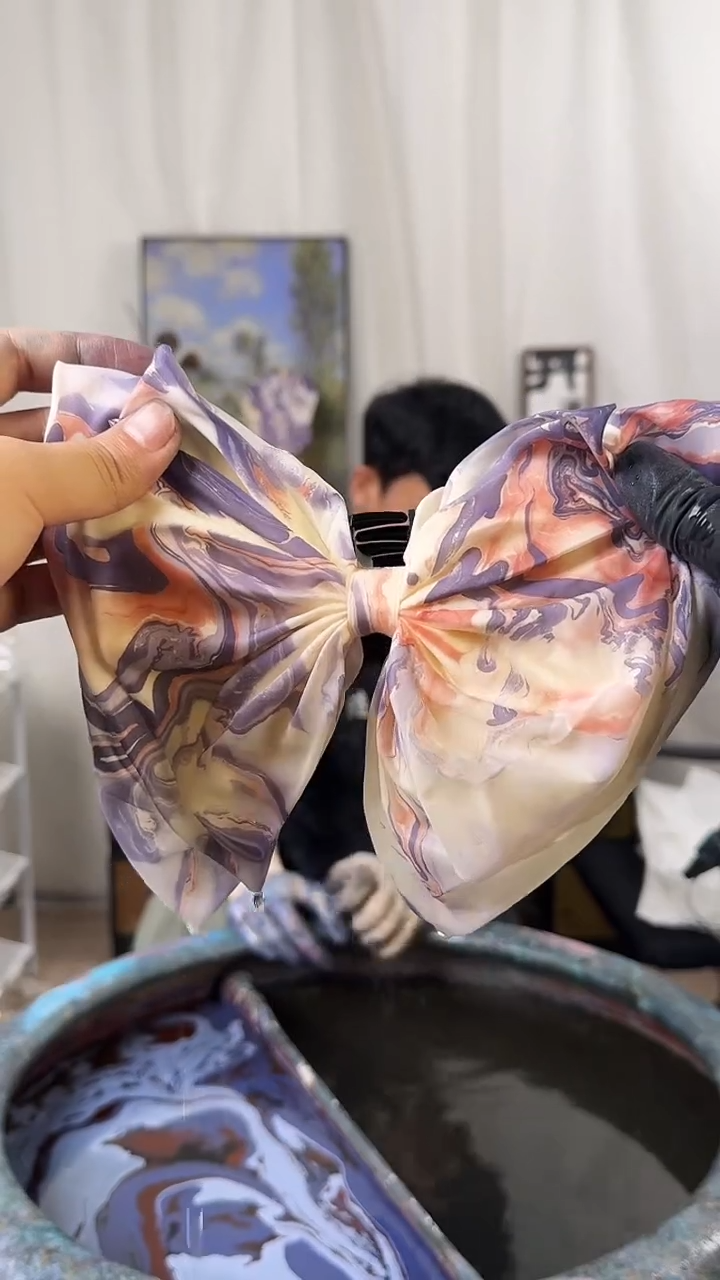 768姹紫嫣红三层蝴蝶抓夹