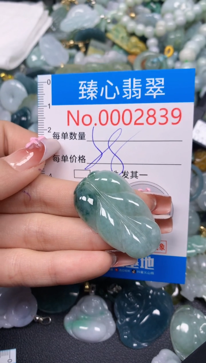 【闪购商品】翡翠颈饰未镶嵌含绳0002839