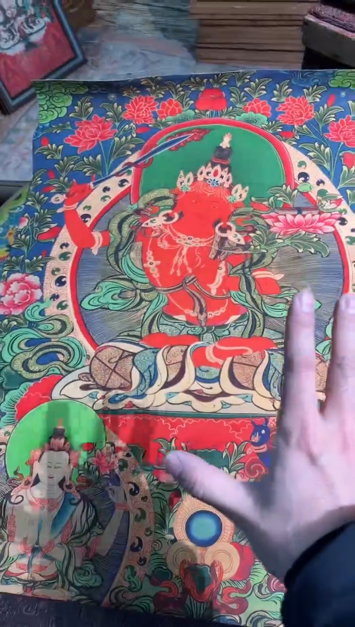 卷轴画天天的唐卡tk160