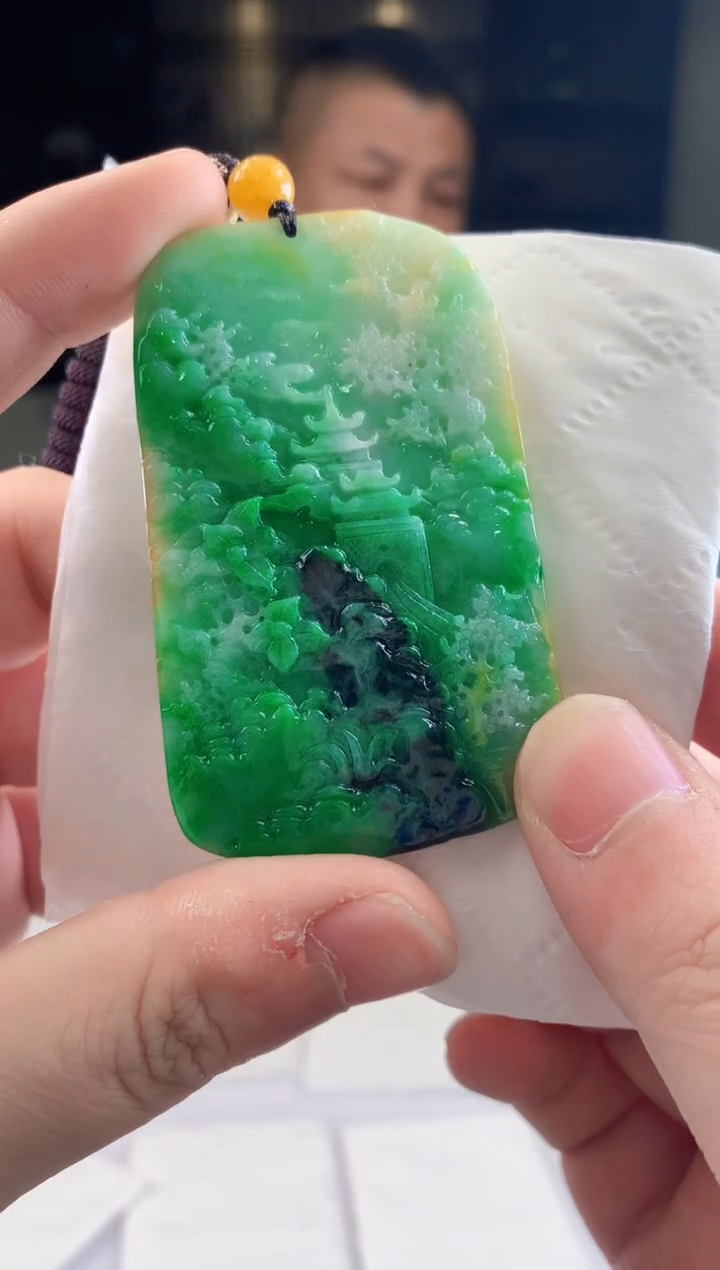 【闪购商品】定制翡翠未镶嵌挂件发货（拍一发一）