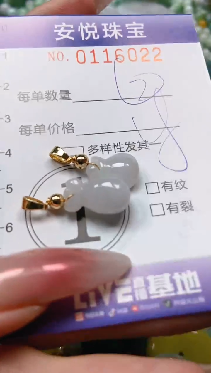 【闪购商品】翡翠颈饰未镶嵌闪购0116022