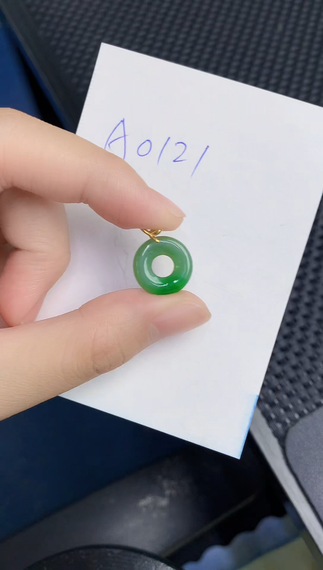 【闪购商品】翡翠颈饰18K金镶嵌000000000