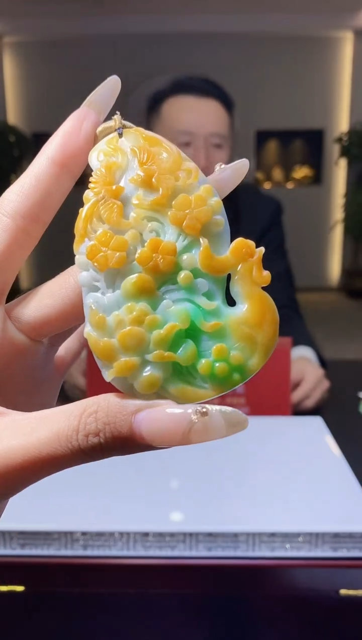 【闪购商品】翡翠颈饰未镶嵌Q-@@PDZC011346