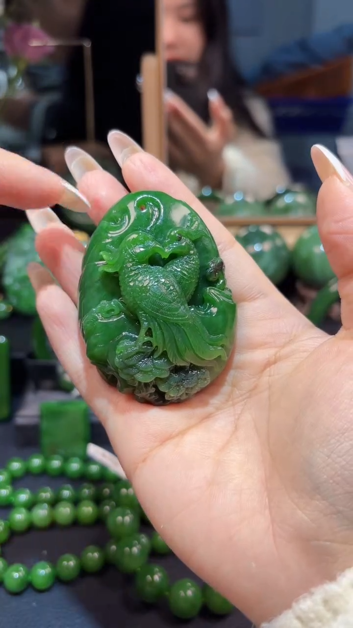 【闪购商品】和田玉（碧玉）把件未镶嵌1
