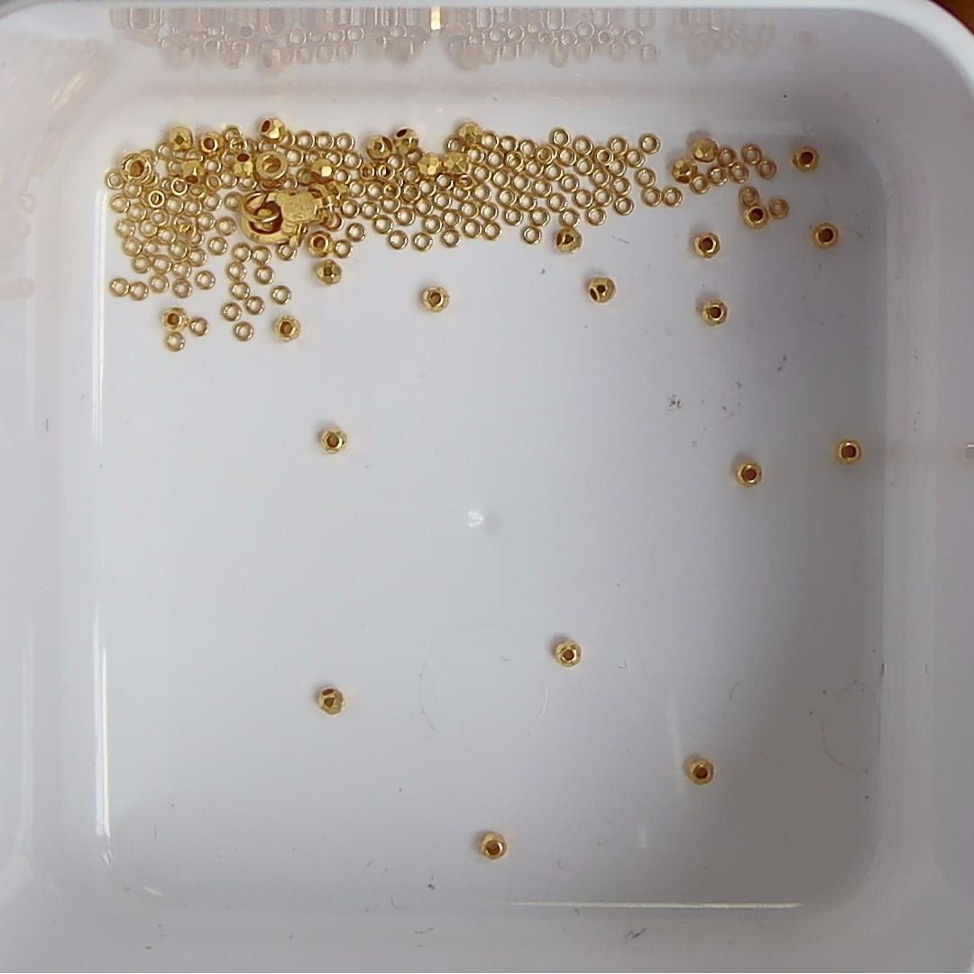 黄金足金小金 豆 