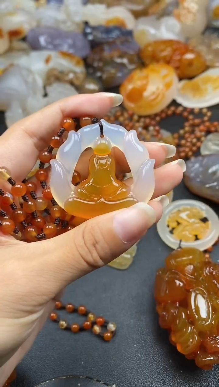 未镶嵌1玛瑙/玉髓白*全ll