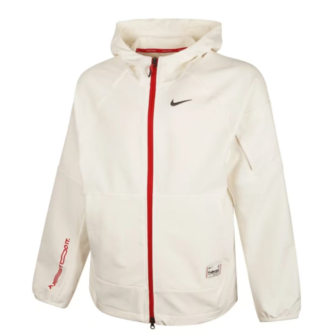 【劲浪体育】耐克 哪吒红撞色欧若风拒水软壳外套 IB5492-133