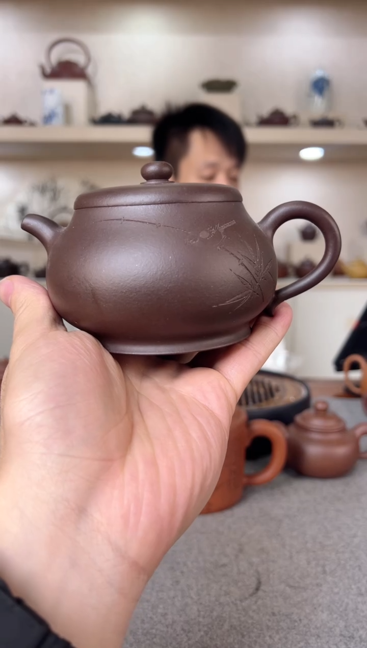 【闪购商品】紫砂茶壶紫砂壶 紫泥 半手工