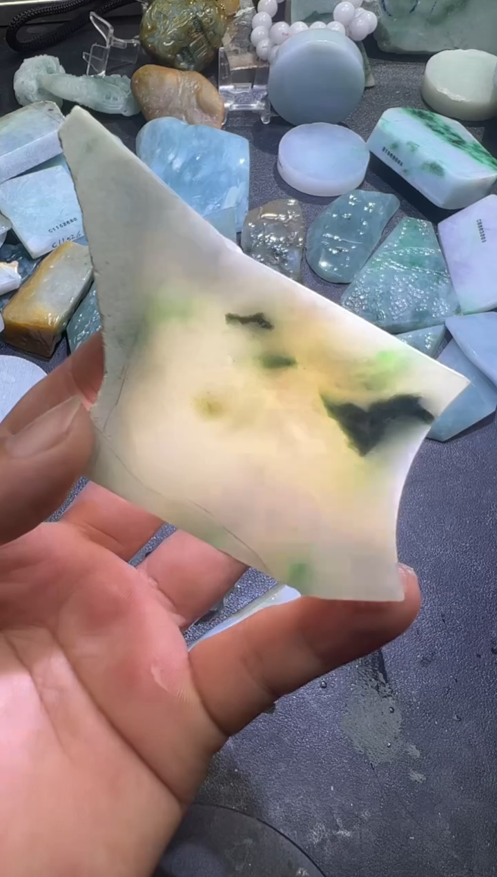 未镶嵌挂件翡翠天然缅甸翡翠A货