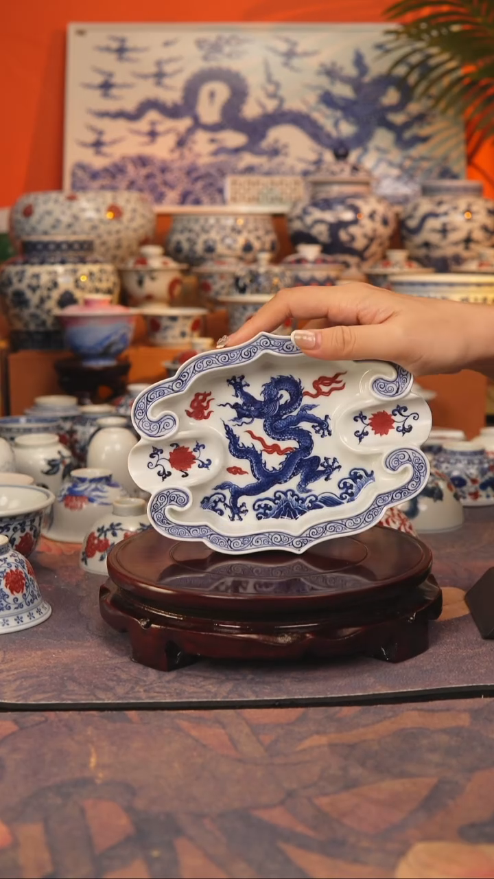 景德镇手工手绘陶瓷杯