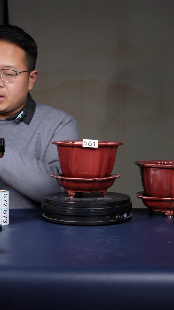 其他瓷福利561号葵口式花盆  NO退NO换