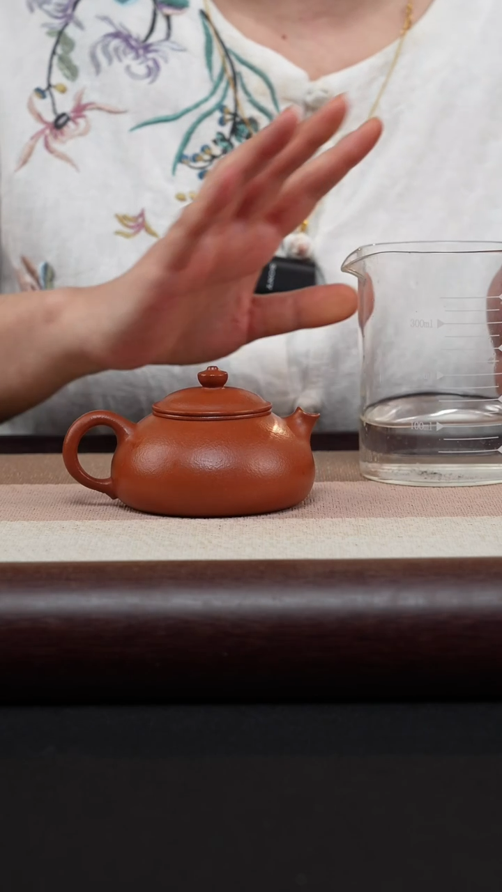 【闪购商品】紫砂茶壶朱泥-寒江MH-1805