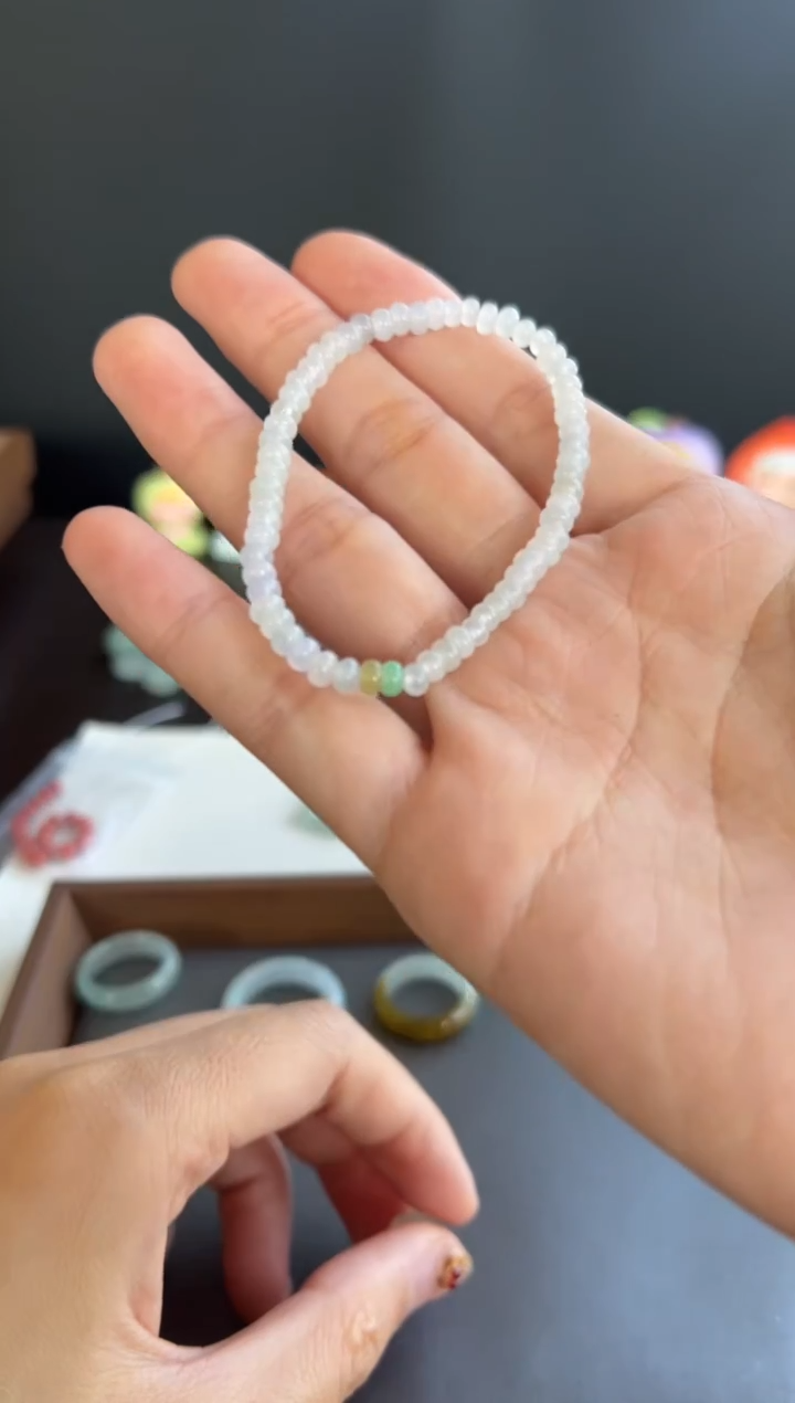 未镶嵌手串翡翠306号买断