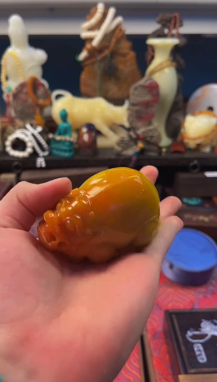 未镶嵌和田玉挂件小熊拖鞋直播精选推荐  