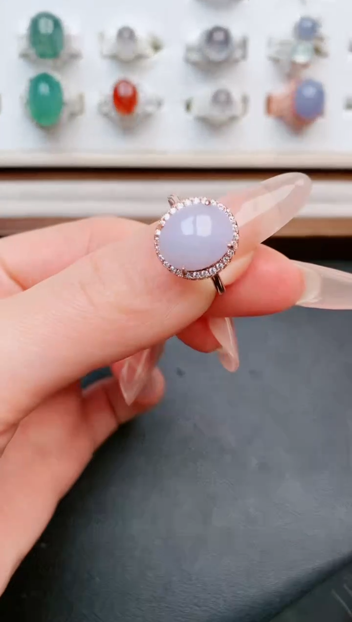 【闪购商品】翡翠戒指银S925镶嵌.....