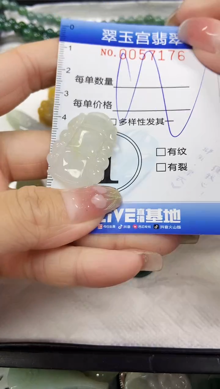 【闪购商品】翡翠颈饰未镶嵌闪购商品0057176