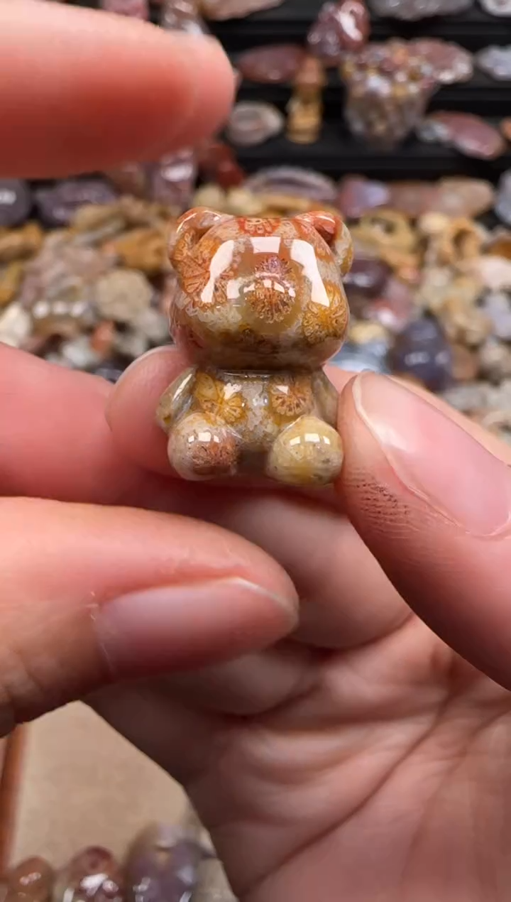 【闪购商品】硅化珊瑚（珊瑚玉）颈饰未镶嵌492