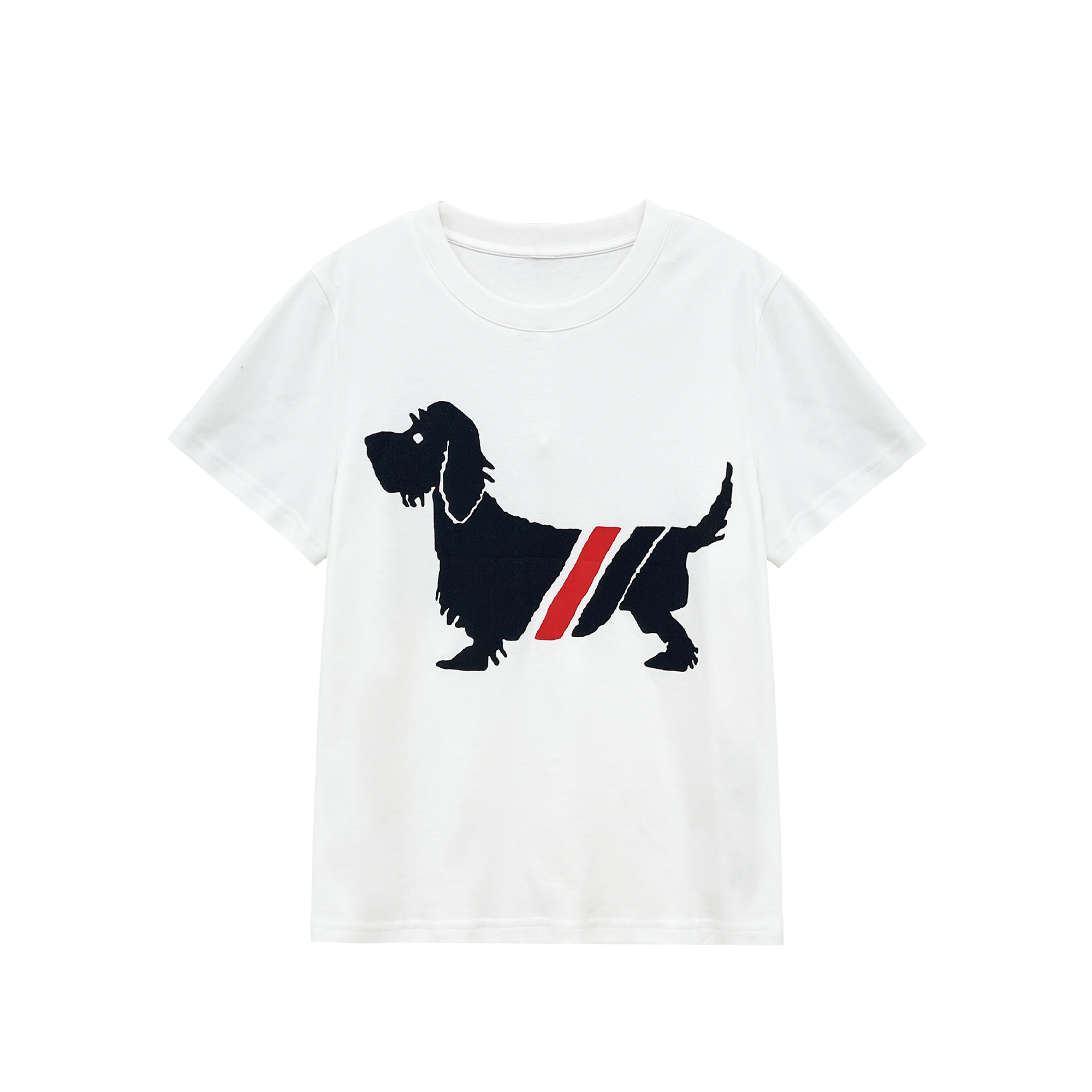  熊大娇私服-【XionG】 25春夏时尚纯棉休闲圆领印花短袖97020