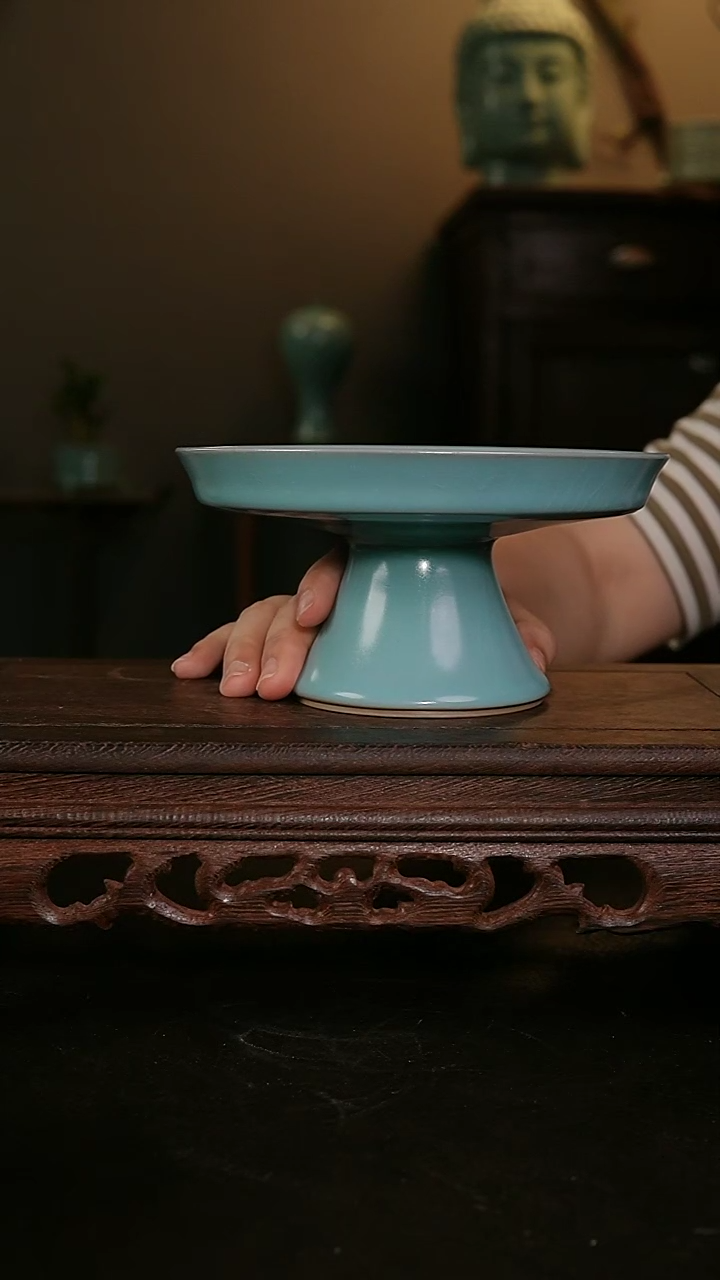 其他仿古手工高足果盘