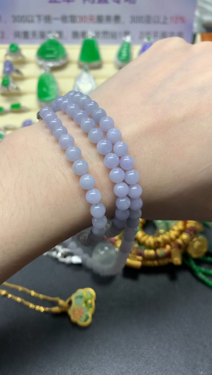 【闪购商品】翡翠项链未镶嵌珠链|2300+230