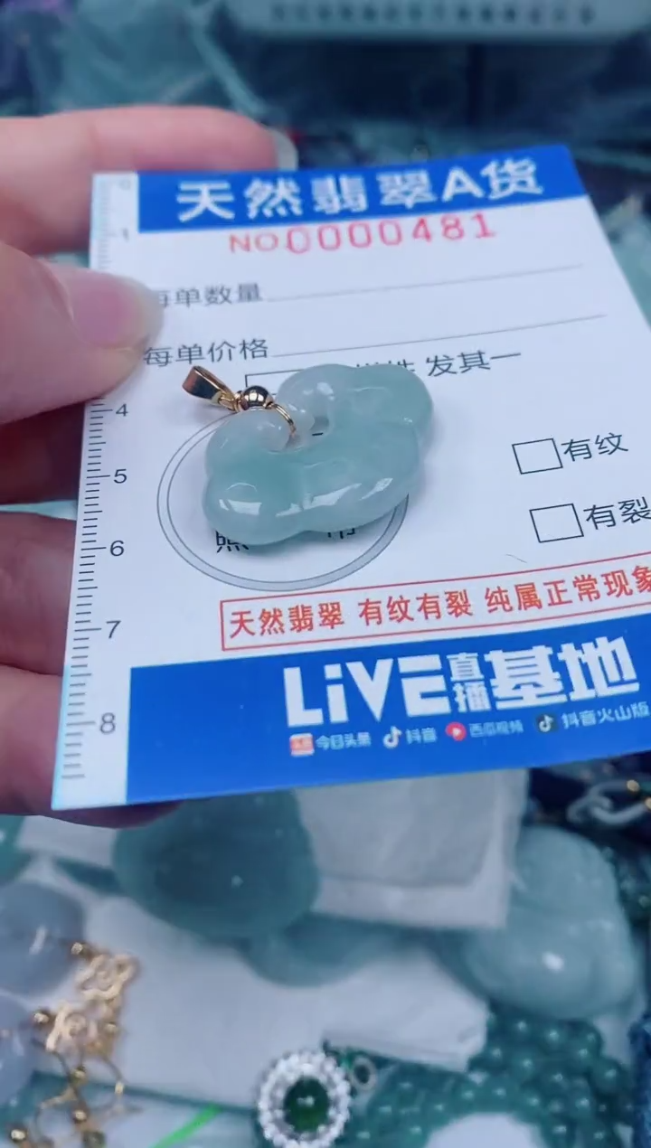 颈饰未镶嵌翡翠00000481