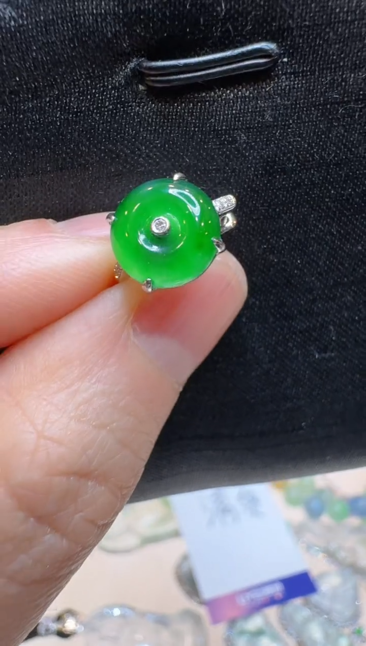 【闪购商品】翡翠耳饰18K金镶嵌多样性团购发一件