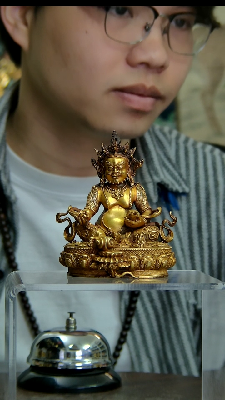 【闪购商品】铜像造像收藏造像黄财