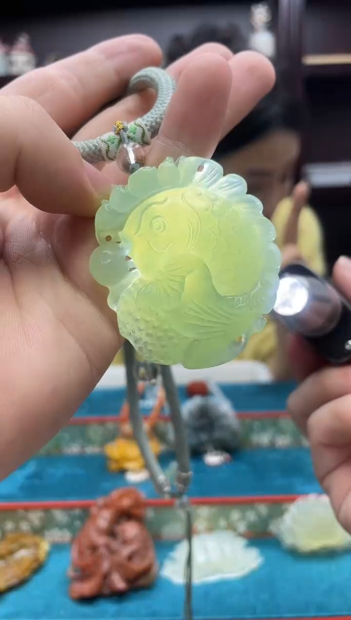 未镶嵌岫玉吊坠多样性发*货拍一发一
