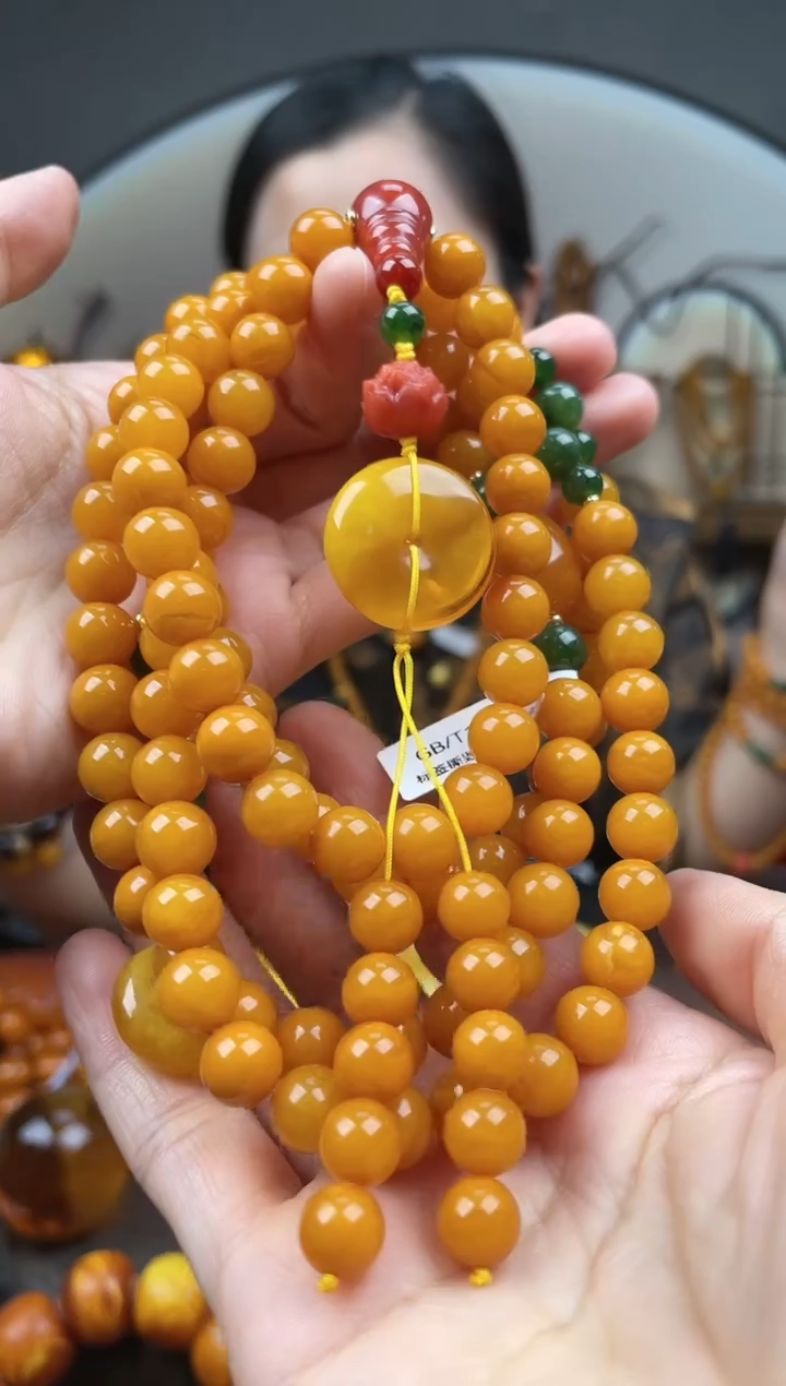 【闪购商品】琥珀裸石未镶嵌首饰 假1赔4 （多样性发货1件