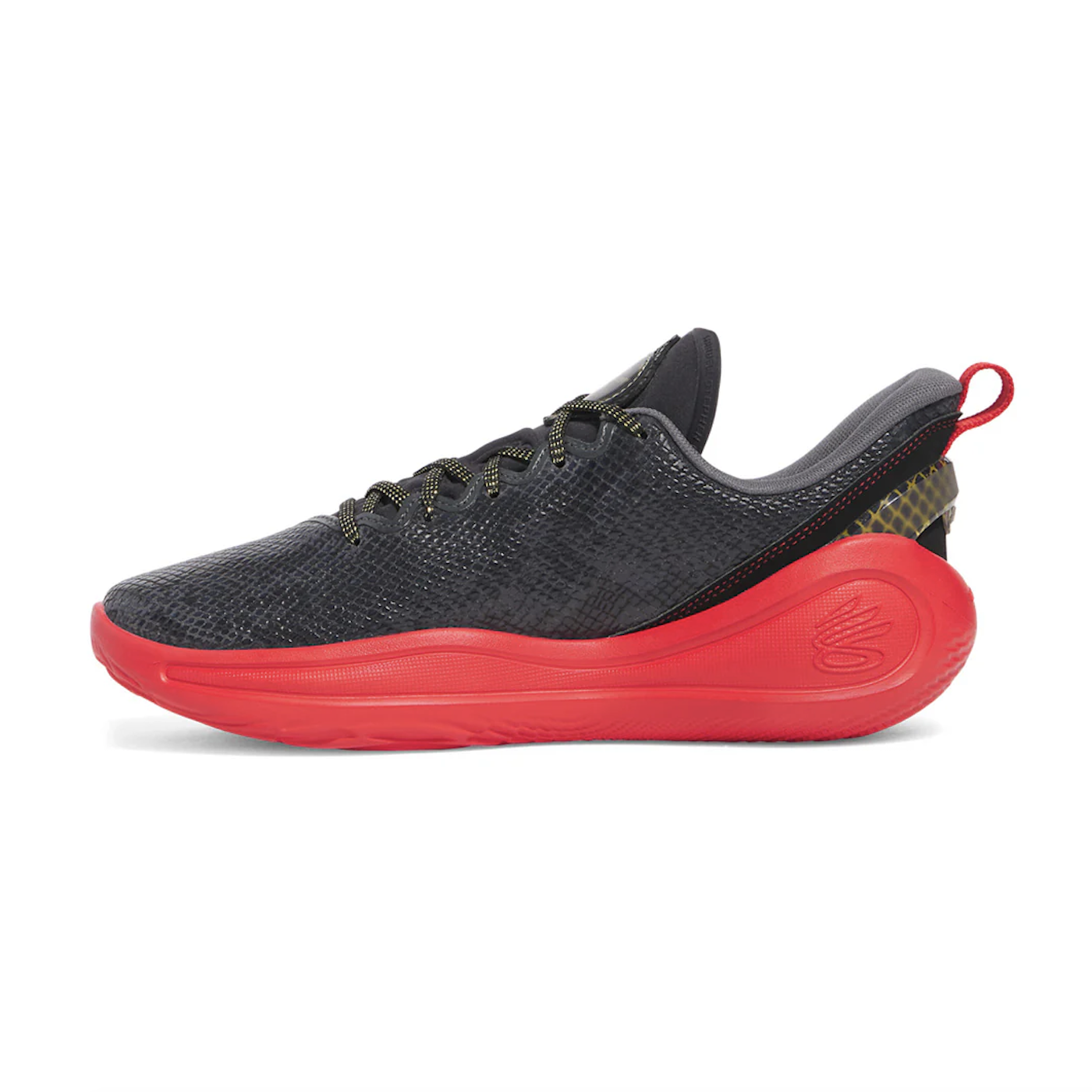 Under Armour CURRY 12 LNY-BLK 低帮篮球鞋 红黑 6004077-001