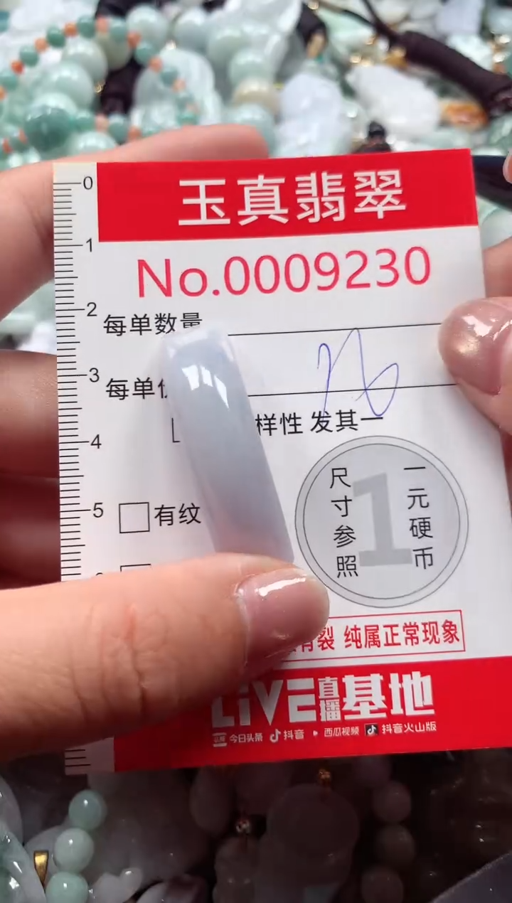 吊坠(不含链)未镶嵌翡翠9230