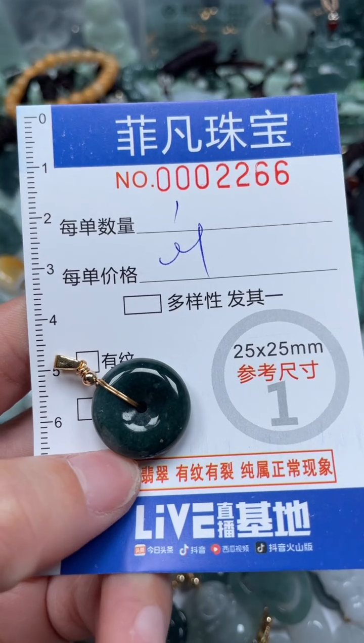【闪购商品】翡翠颈饰未镶嵌00..2266