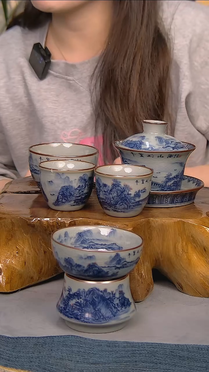 简装家用5件套 陶瓷家用茶具系列