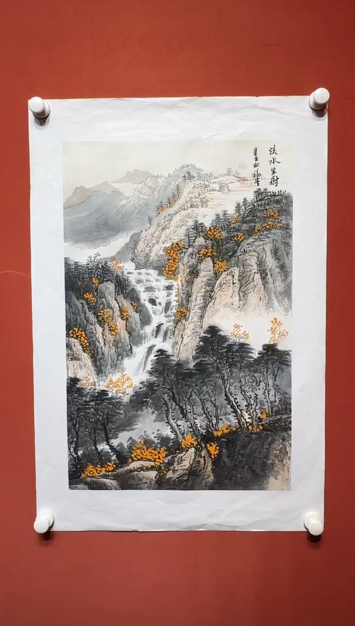 国画湖社画会/谢福堂-12-8-80